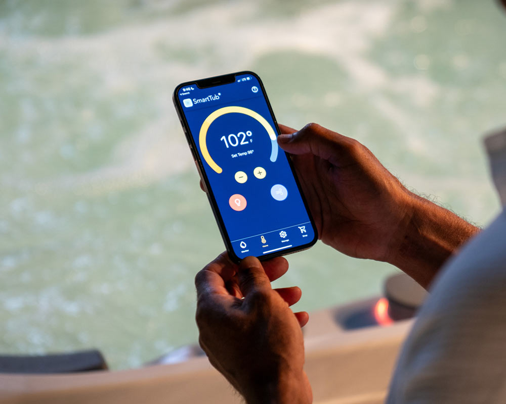 Aplikácia SmartTub pre Jacuzzi J-235
