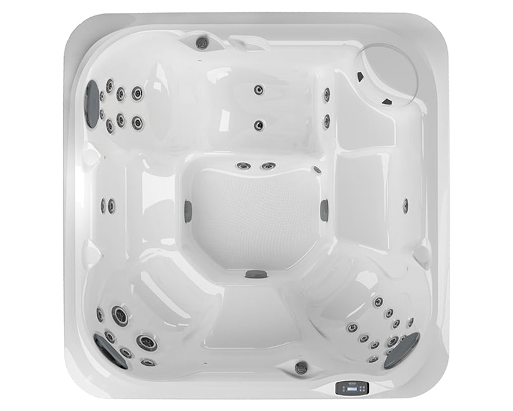 Jacuzzi J-235™ – Pohľad zhora – Porcelain